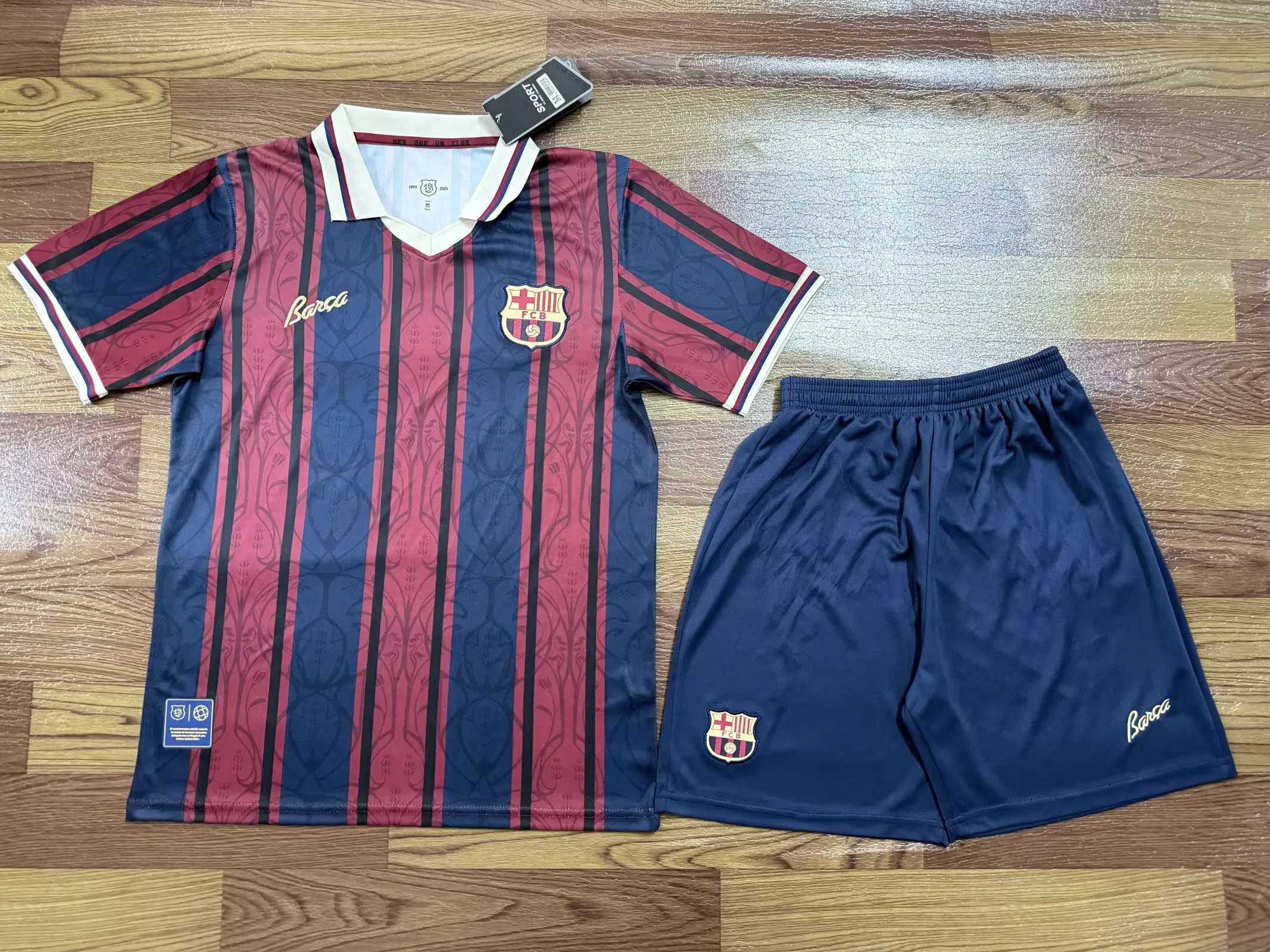 2025/2026 Barcelona 125th Anniversary Football Shirt Kids Size 1:1 Thai Quality