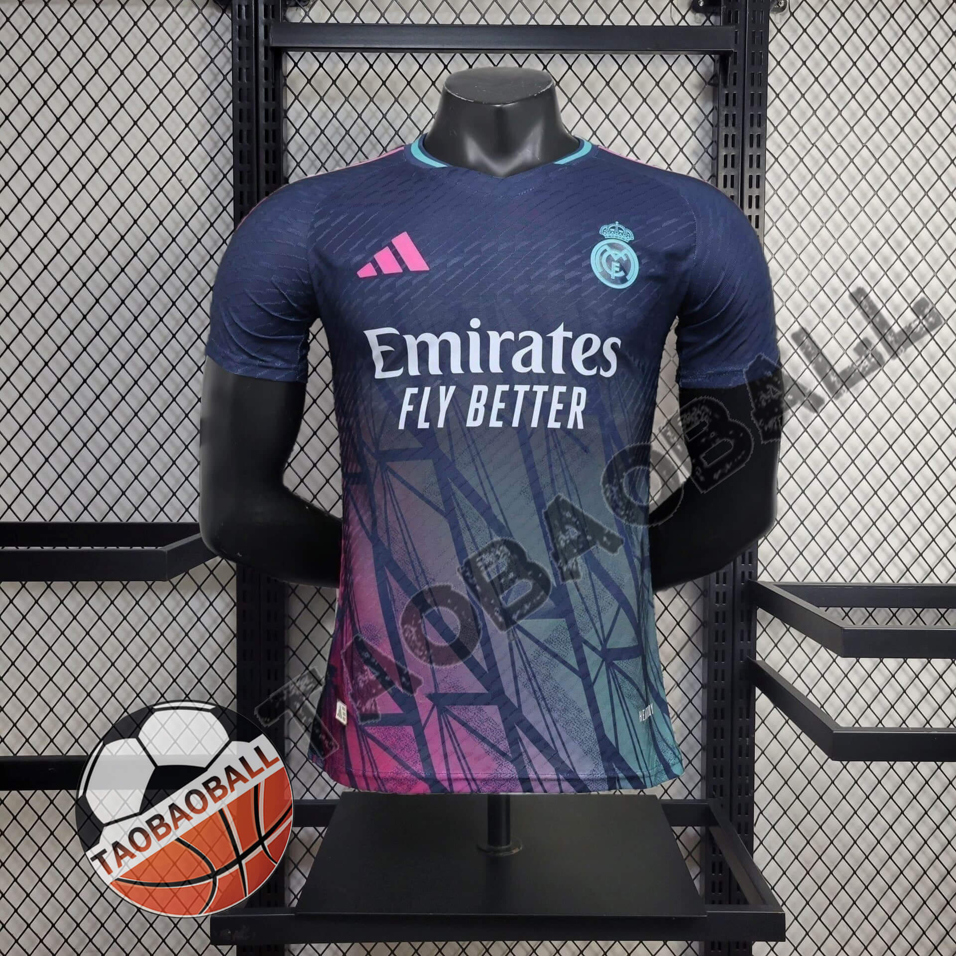 2024/2025 Player Version Real Madrid Special Edition Gradient Purple Football Shirt 1:1 Thai Quality