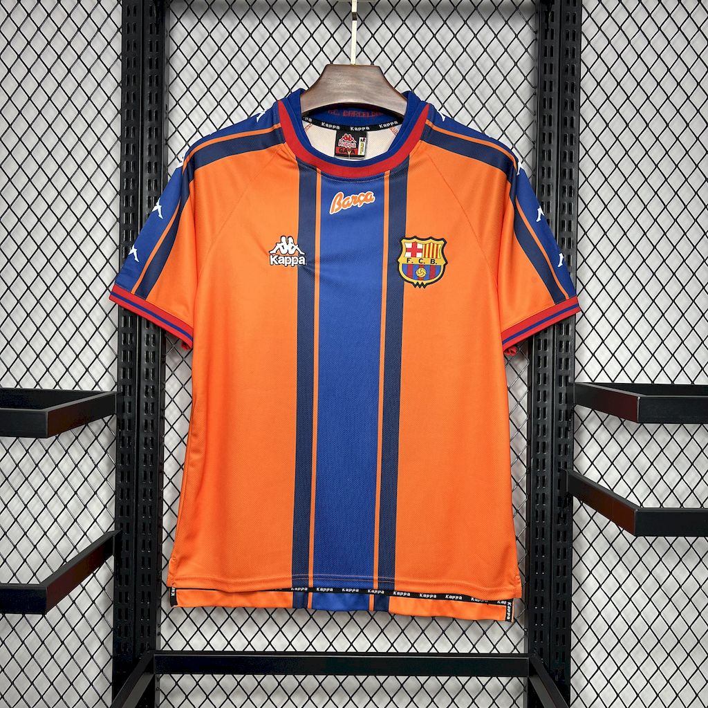 1997/1998 Retro Barcelona Away Football Shirt 1:1 Thai Quality