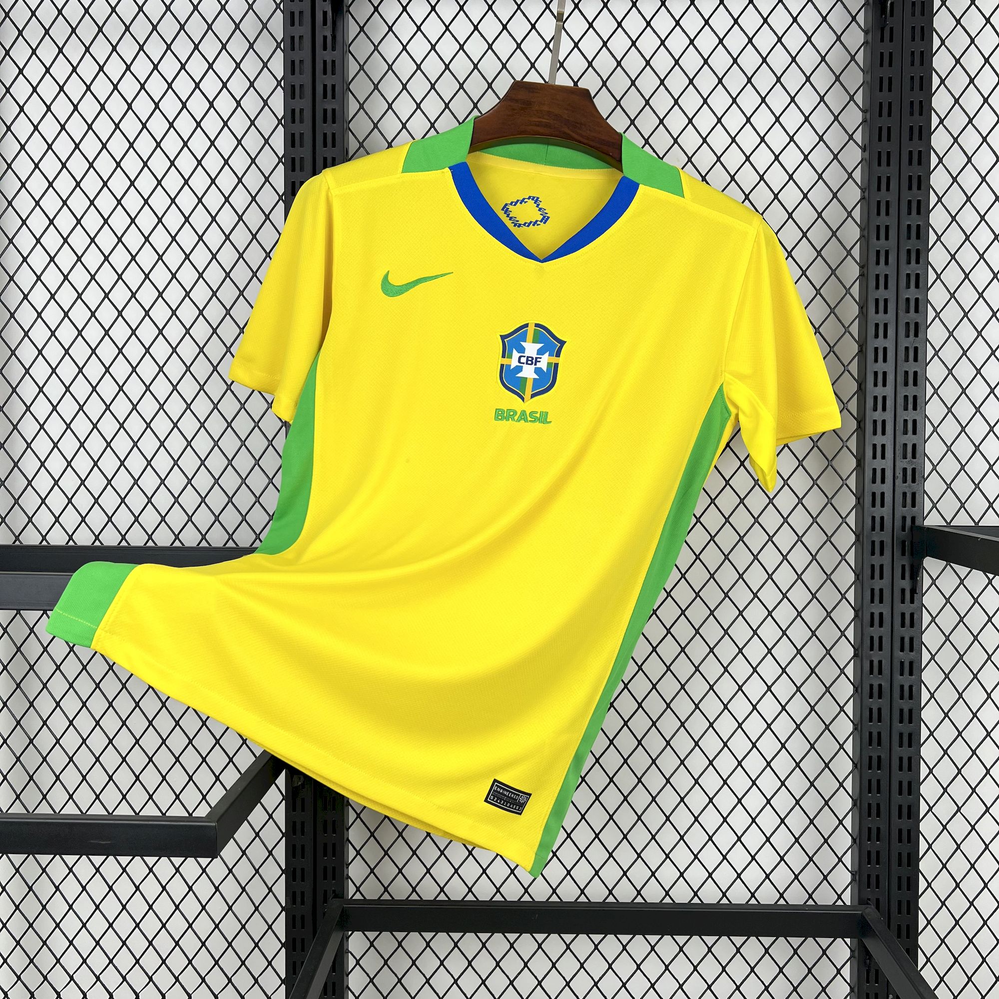 2025 Brazil Home Football Shirt 1:1 Thai Quality