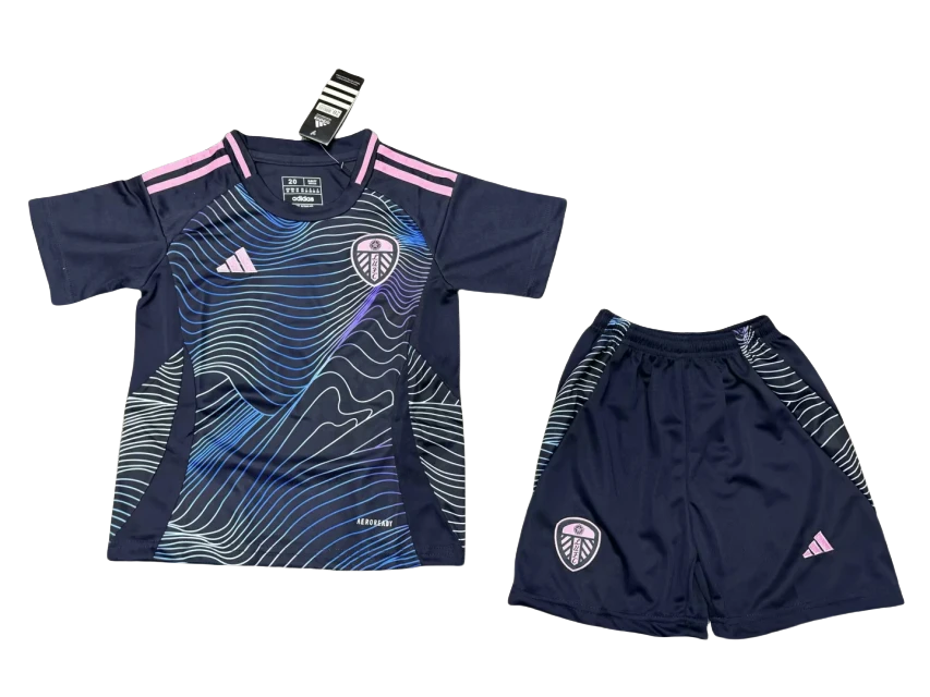 2024/2025 Leeds United Thirds Away Football Shirt Kids Size 1:1 Thai Quality