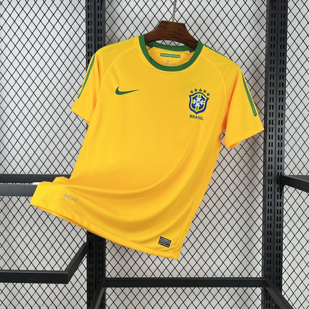 2010 Retro Brazil Home Football Shirt 1:1 Thai Quality