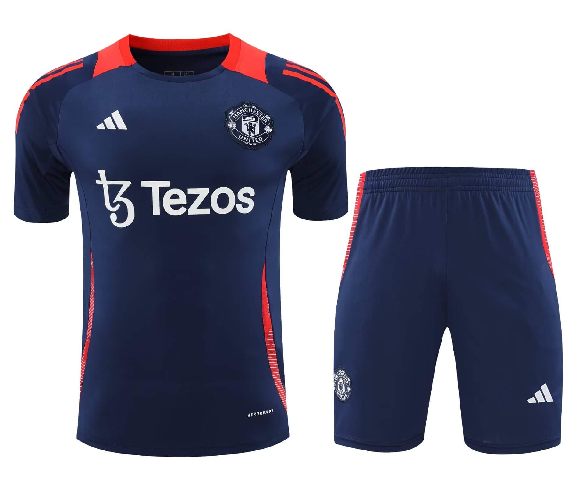 2024/2025 Manchester United Training Wear Suit Shirt 1:1 Thai Quality
