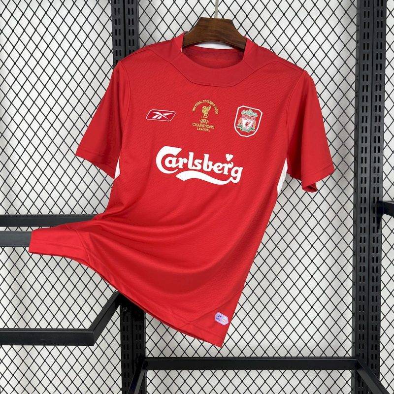 2005 Retro Liverpool Home Football Shirt 1:1 Thai Quality