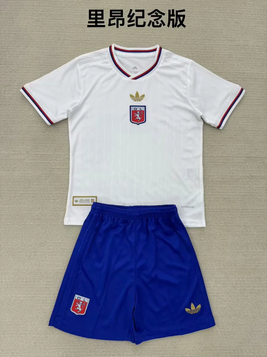 2025/2026 Lyon Commemorative Edition Football Shirt Kids Size 1:1 Thai Quality