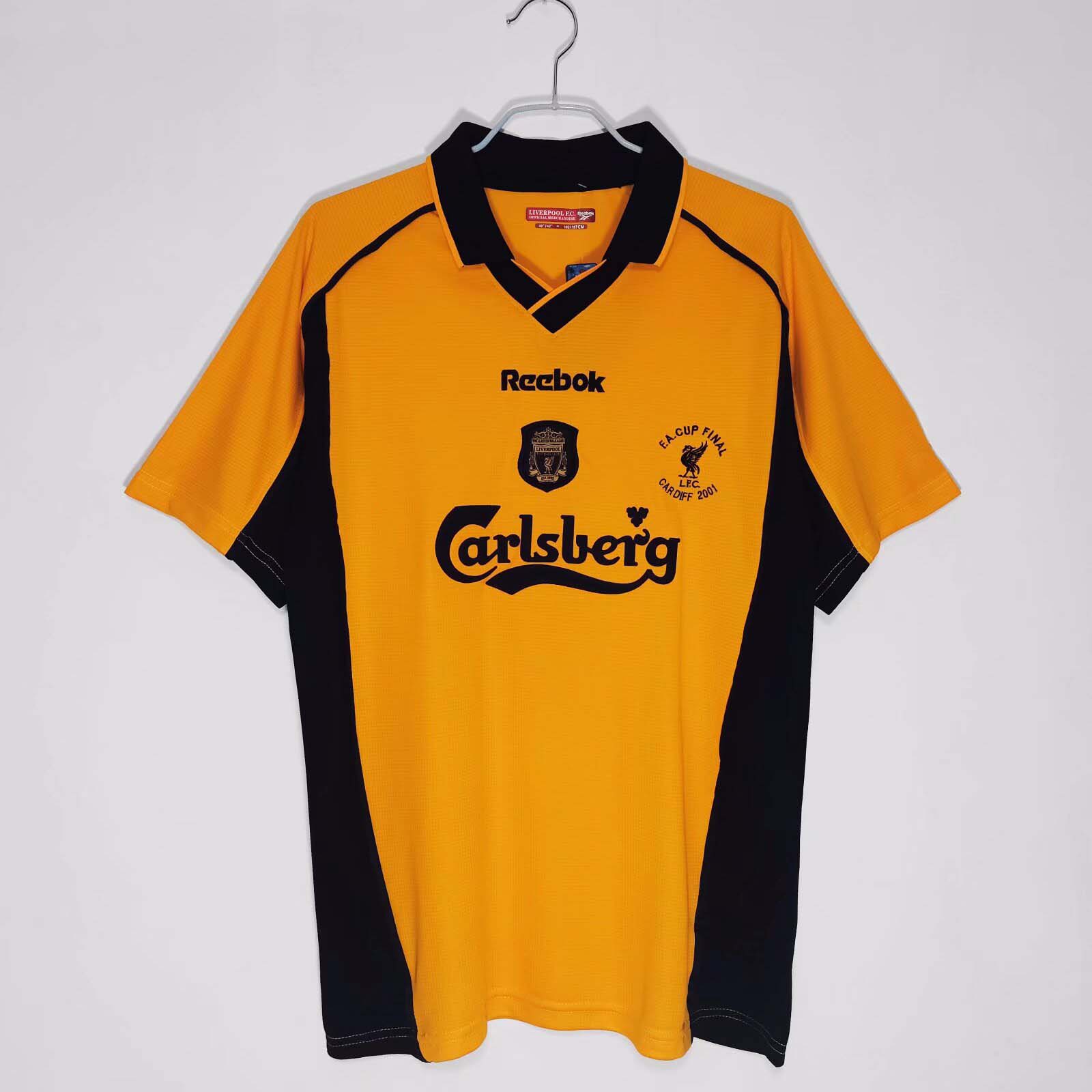 2000/2001 Retro Liverpool Away Football Shirt 1:1 Thai Quality