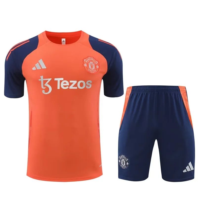 2024/2025 Manchester United Training Wear Suit Shirt 1:1 Thai Quality