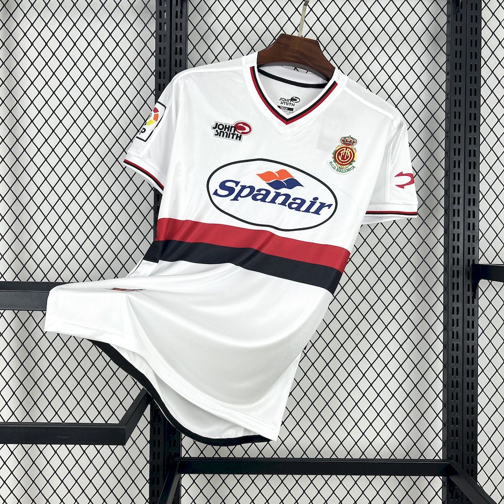2001/2002 Retro RCD Mallorca White Football Shirt 1:1 Thai Quality