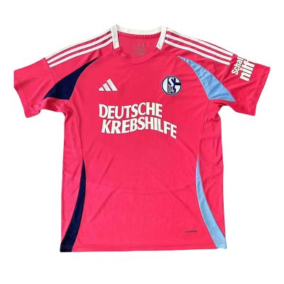 2024/2025 Schalke 04 Goalkeeper Pink October Football Shirt 1:1 Thai Quality