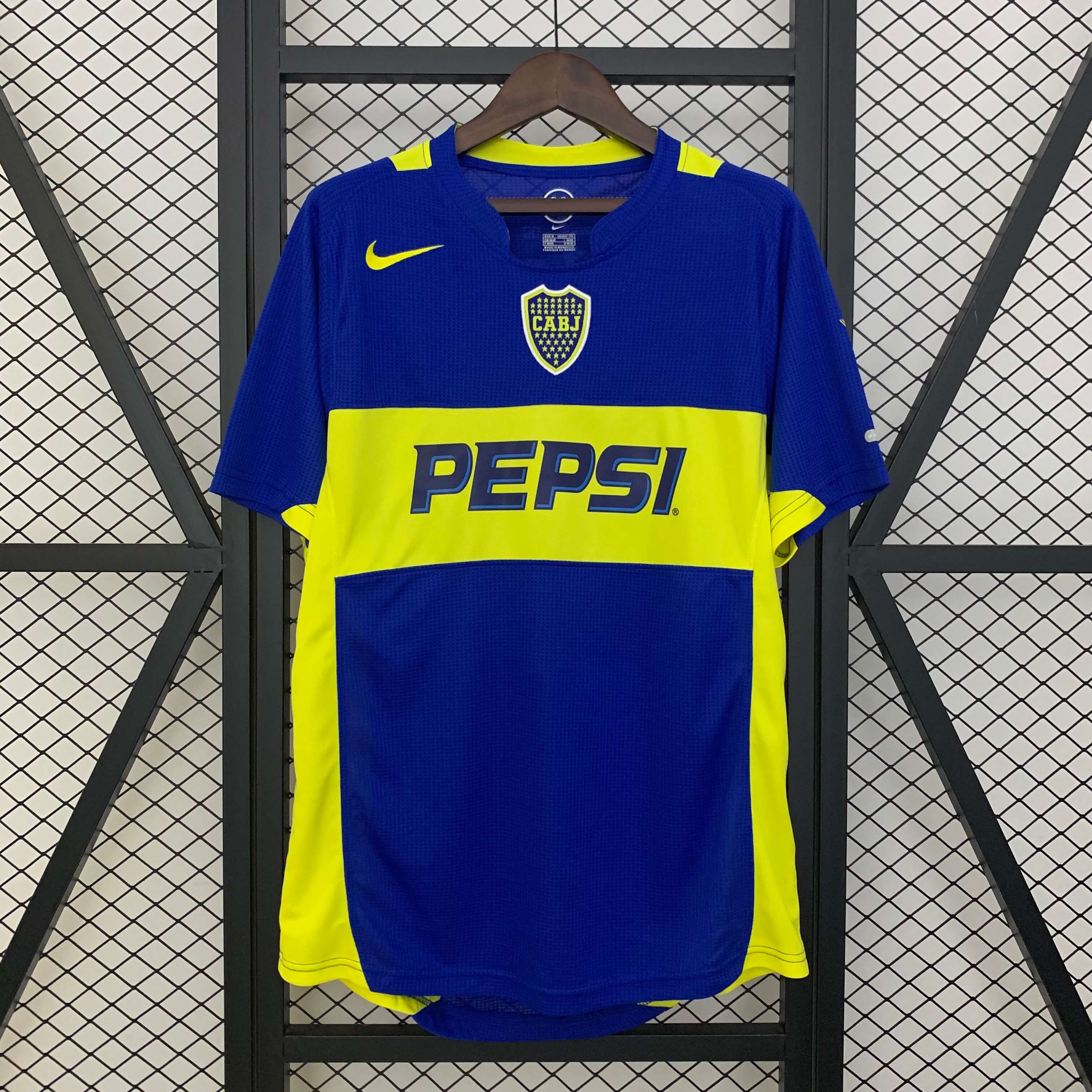 2004/2005 Retro Boca Juniors Home Football Shirt 1:1 Thai Quality