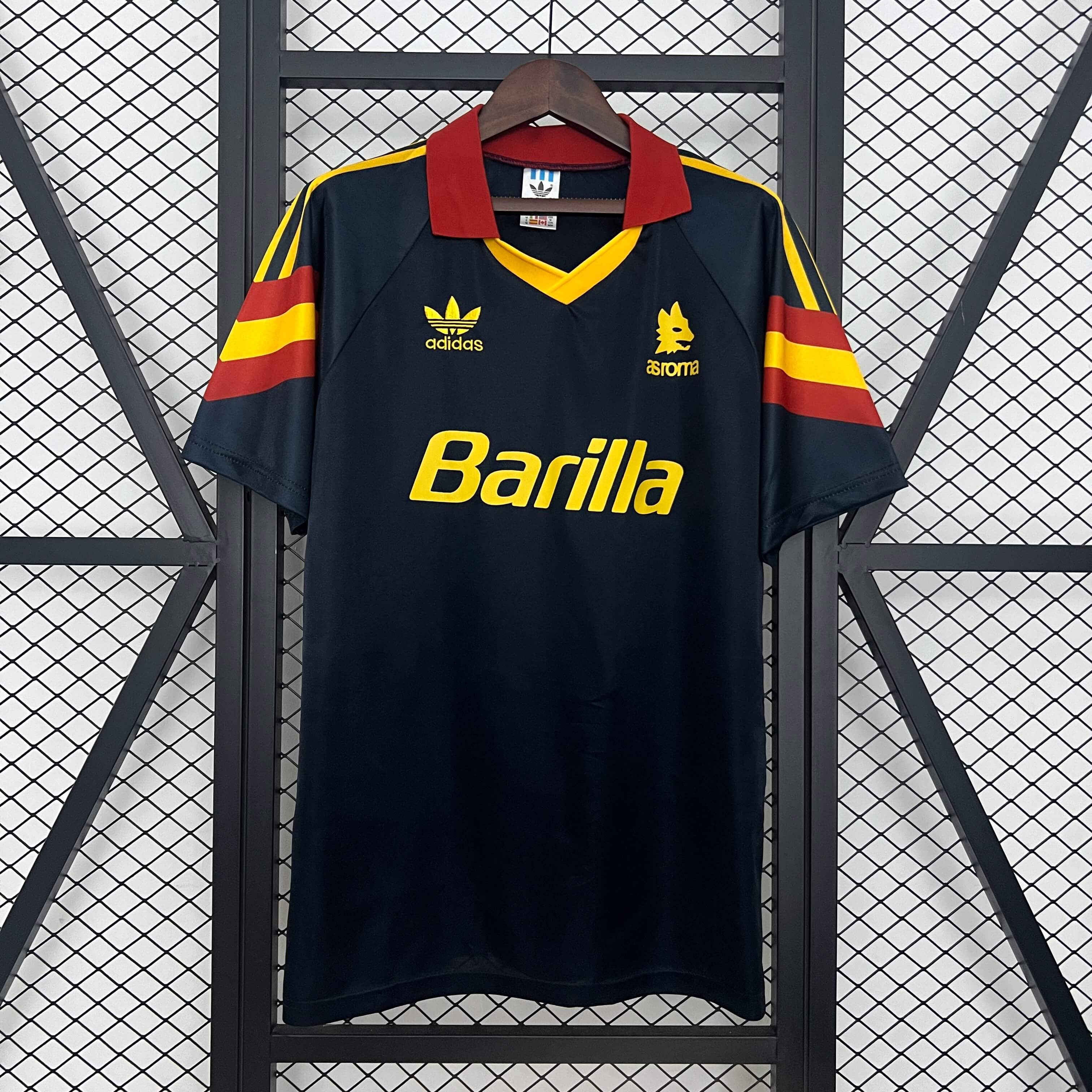 1991/1992 Retro AS Roma Third Away Football Shirt 1:1 Thai Quality