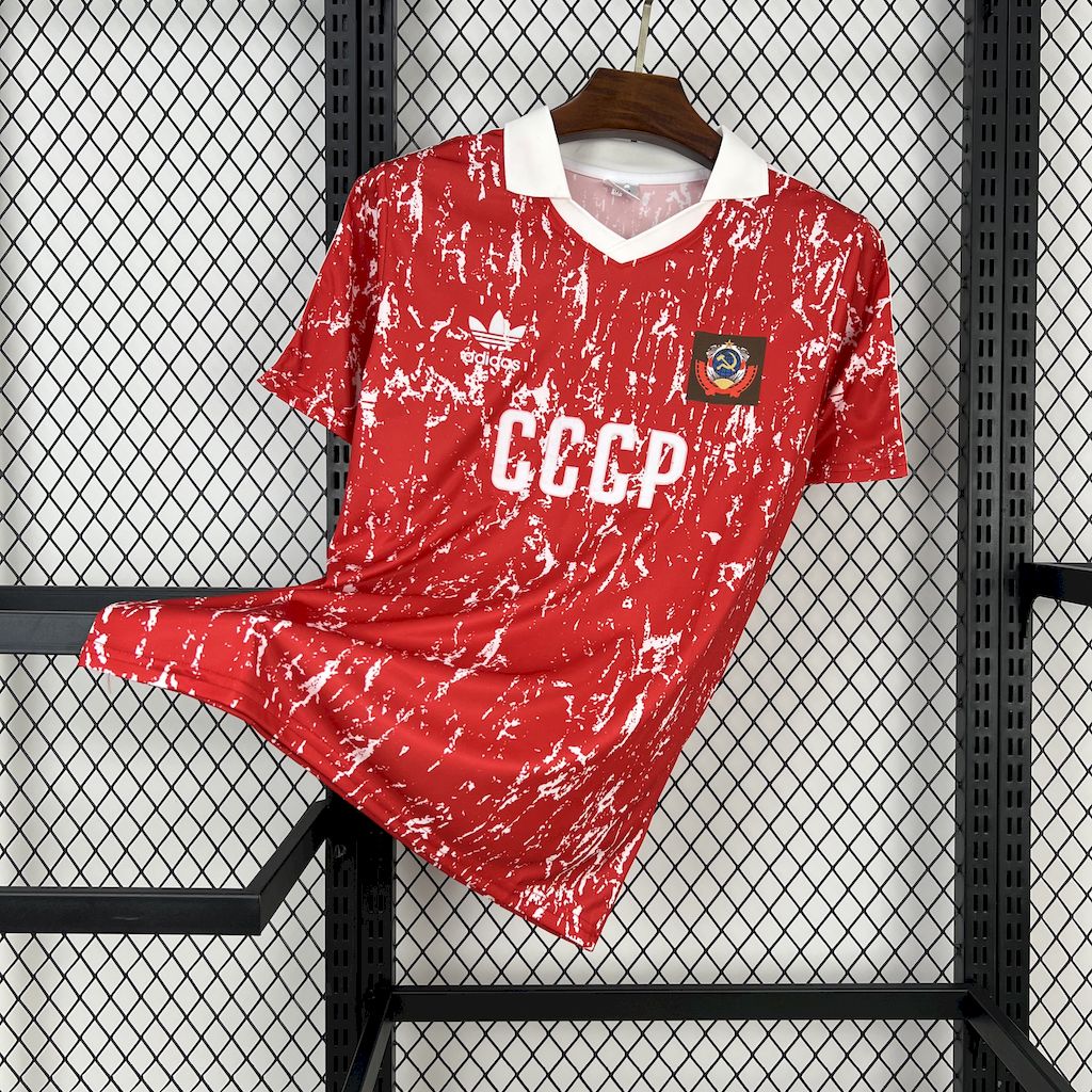 1990 Retro Soviet Union Home Football Shirt 1:1 Thai Quality