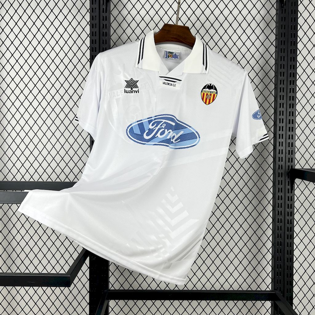 1999/2000 Retro Valencia Home Football Shirt 1:1 Thai Quality