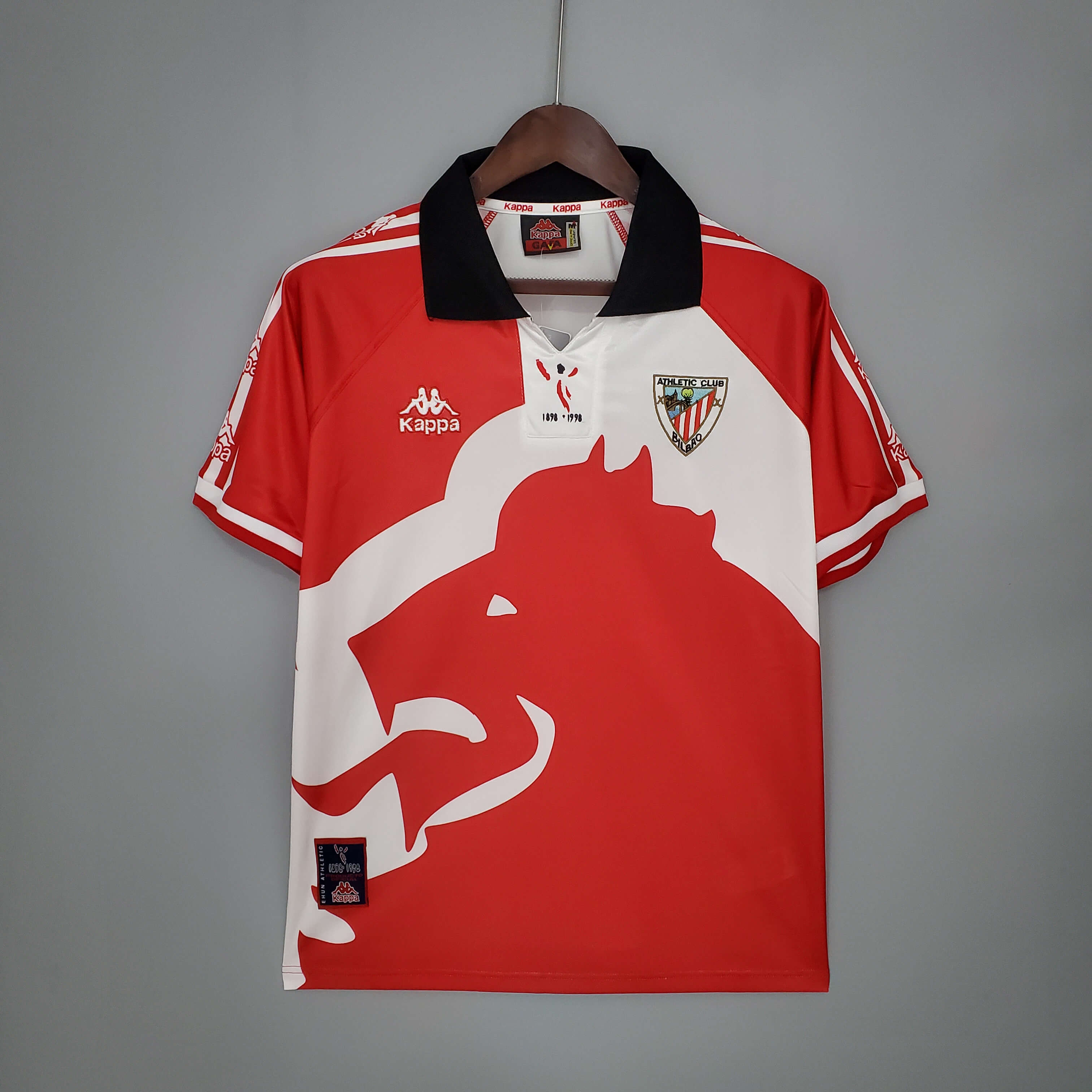 1997/1998 Retro Athletic Bilbao Centenary Football Shirt 1:1 Thai Quality