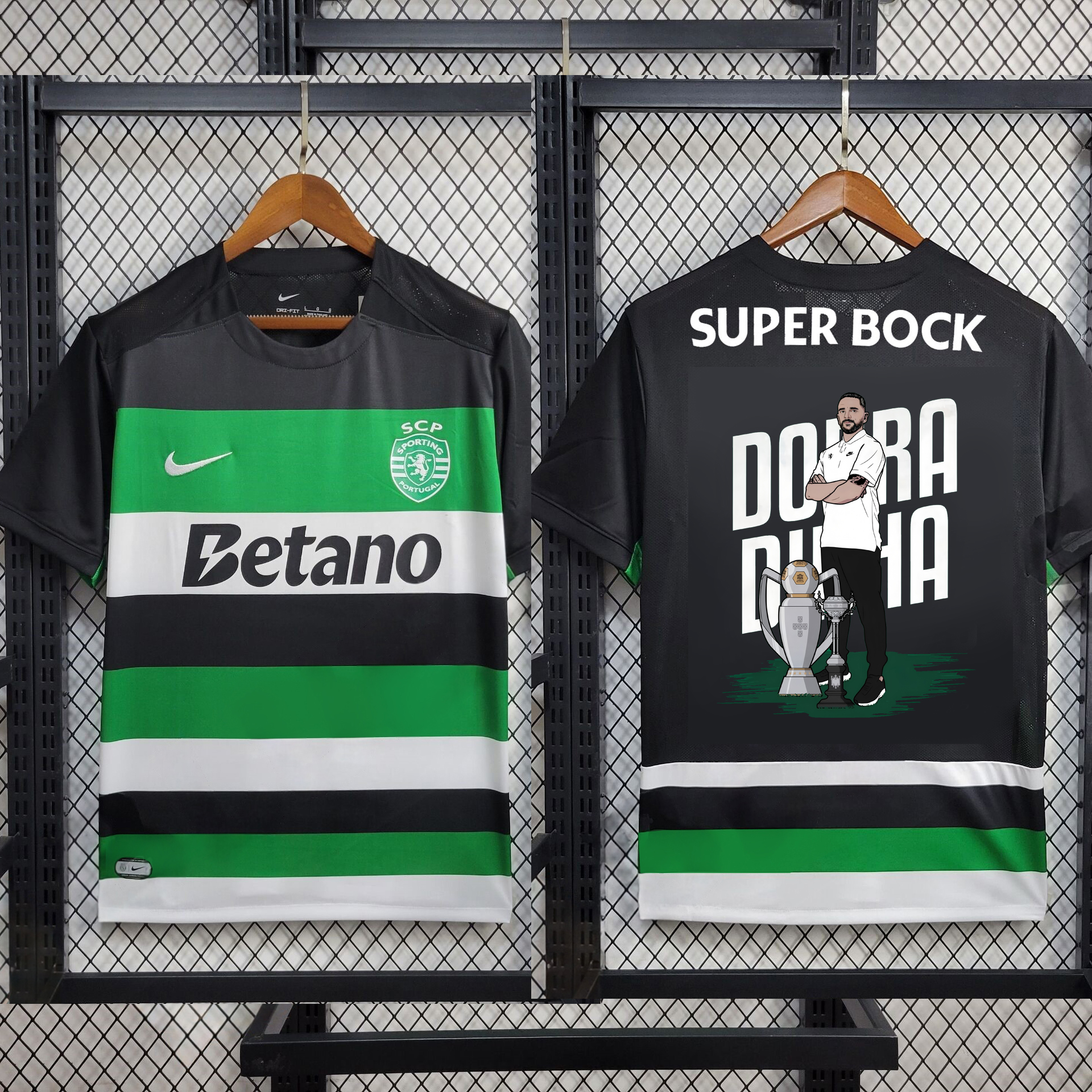2024/2025 Sporting Lisbon Home Champion Football Shirt 1:1 Thai Quality