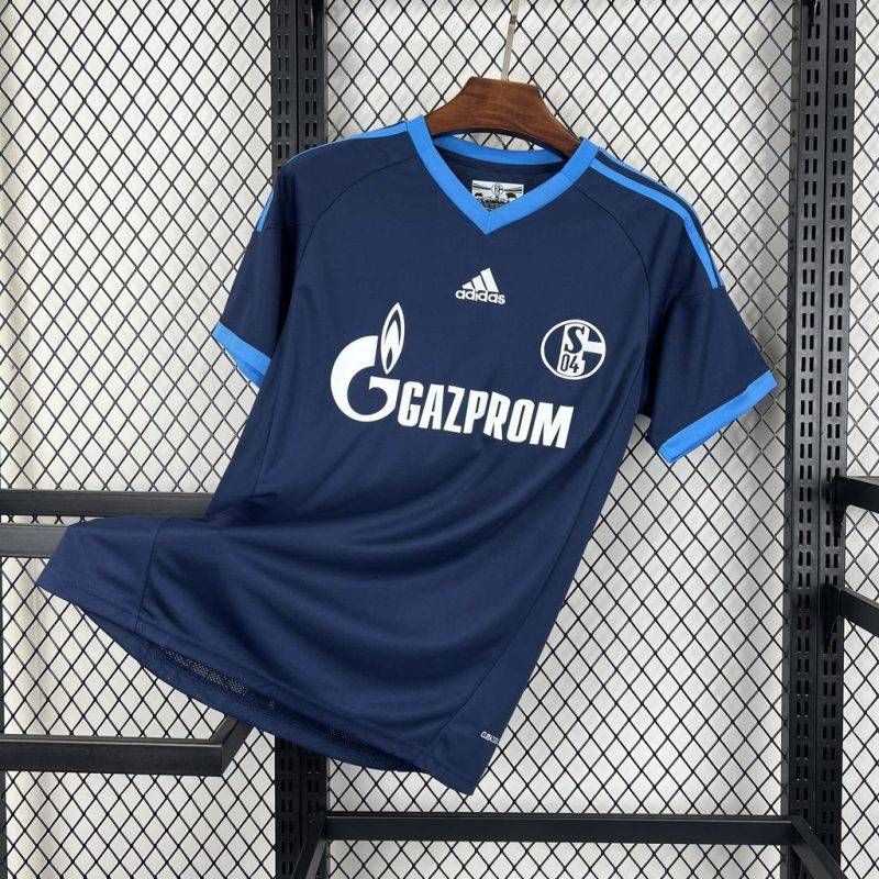 3996c2ce0b26b199c707585fed79c619 2010/2011 Retro Schalke 04 Away Football Shirt 1:1 Thai Quality