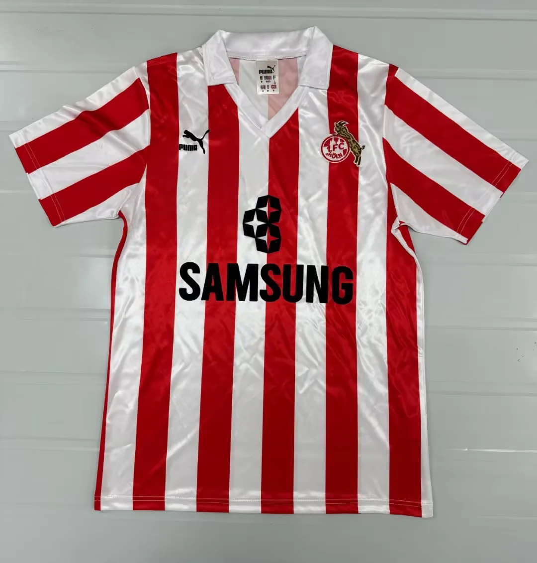 1988/1989 Retro FC Koln Third Away Football Shirt 1:1 Thai Quality