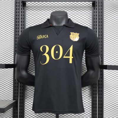 2024/2025 Player Version Barcelona Kopa Trophy Lamine Yamal Polo Football Shirt 1:1 Thai Quality