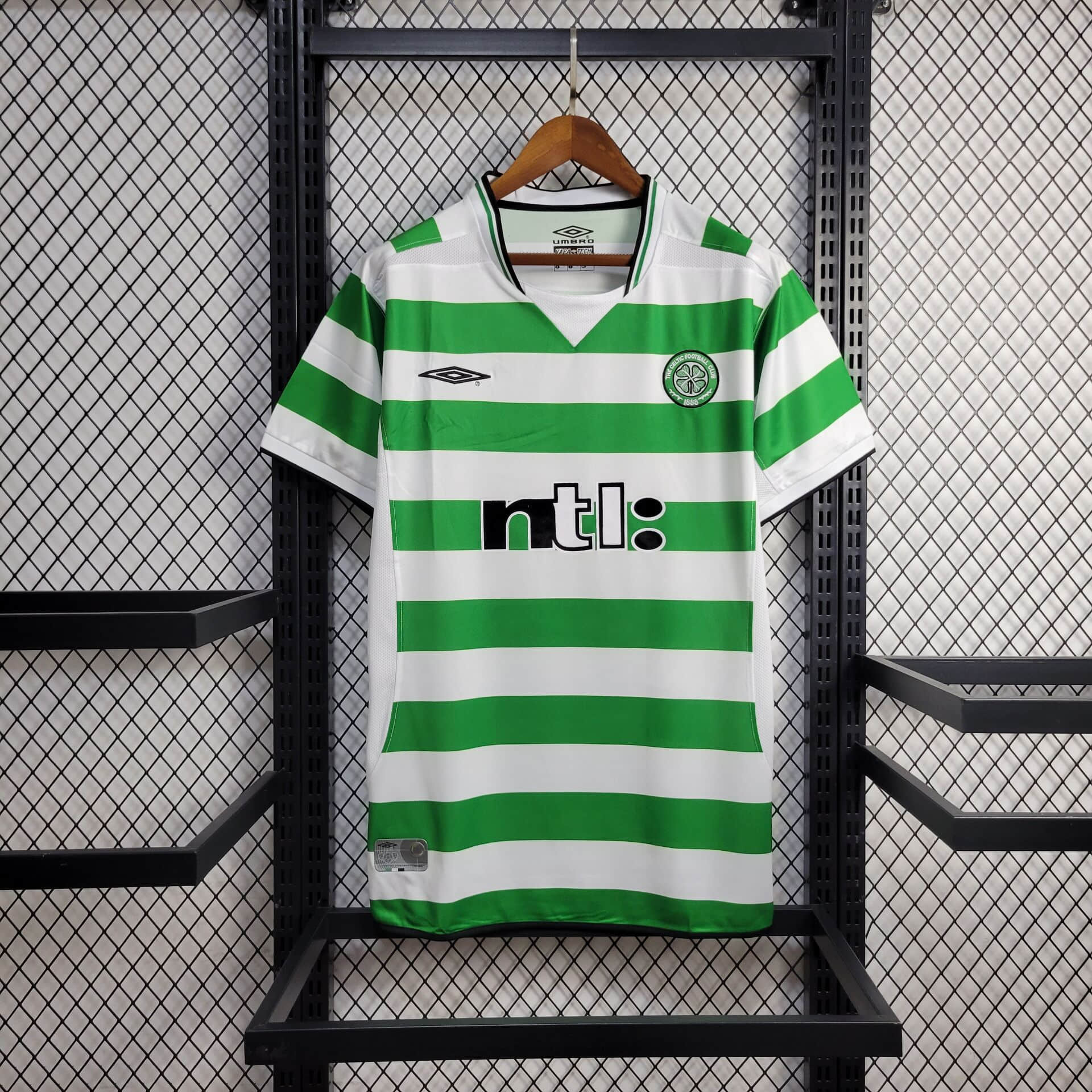 2001/2003 Retro Celtic Home Football Shirt 1:1 Thai Quality