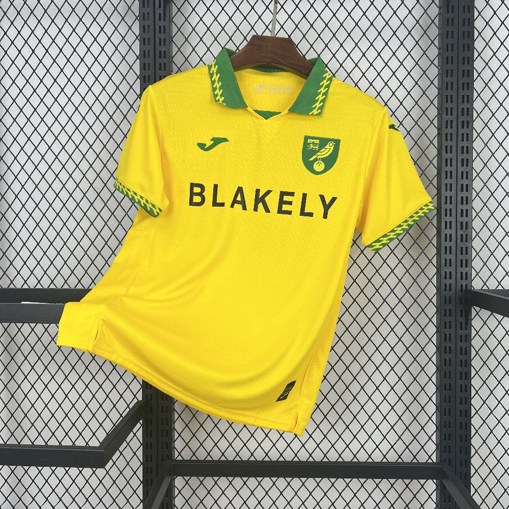 2025/2026 Norwich City Home Football Shirt 1:1 Thai Quality