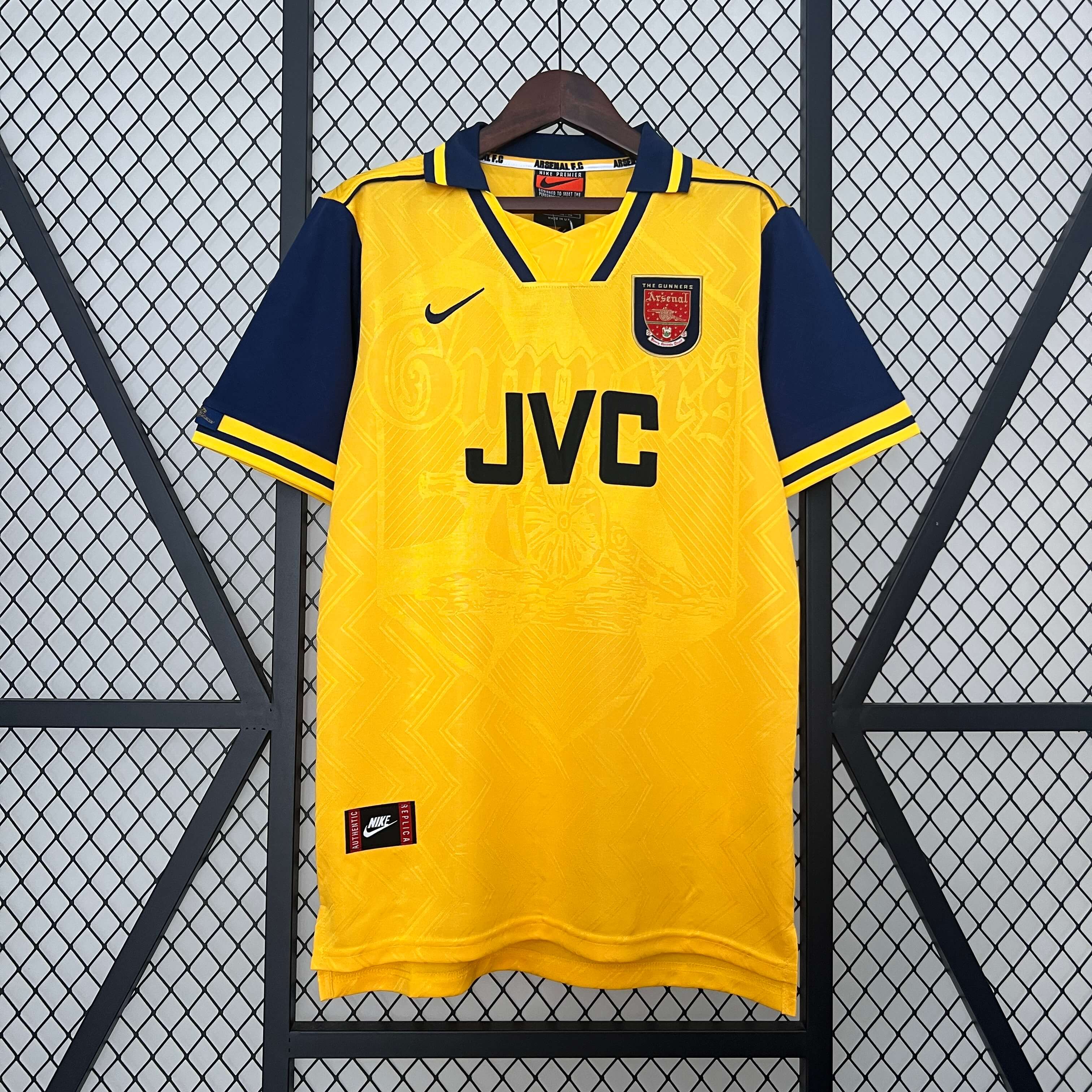1996/1997 Retro Arsenal Away Football Shirt 1:1 Thai Quality