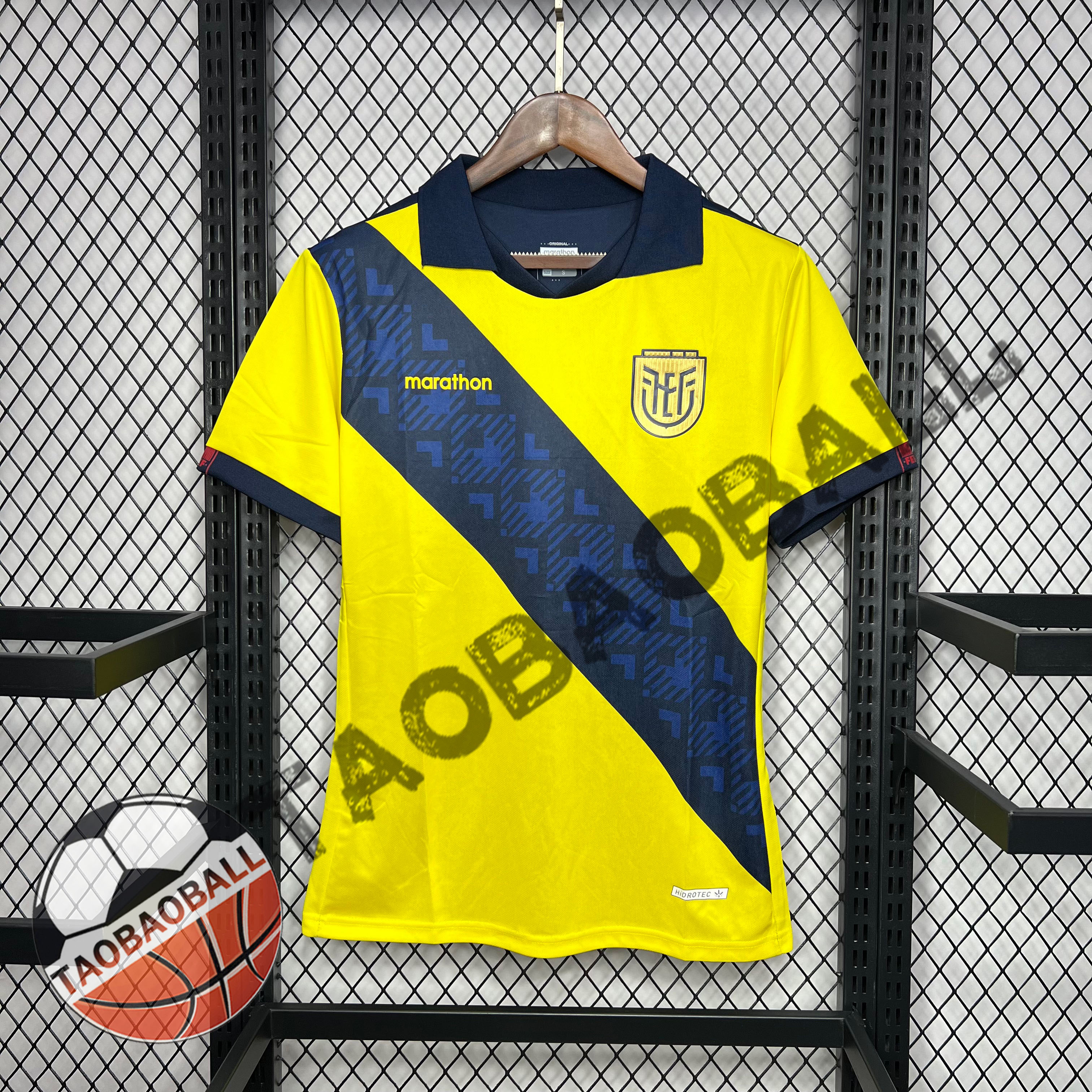 2024 Ecuador Home Football Shirt 1:1 Thai Quality