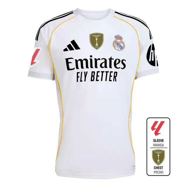 (La Liga + Intercontinental)2025/2026 Real Madrid Home