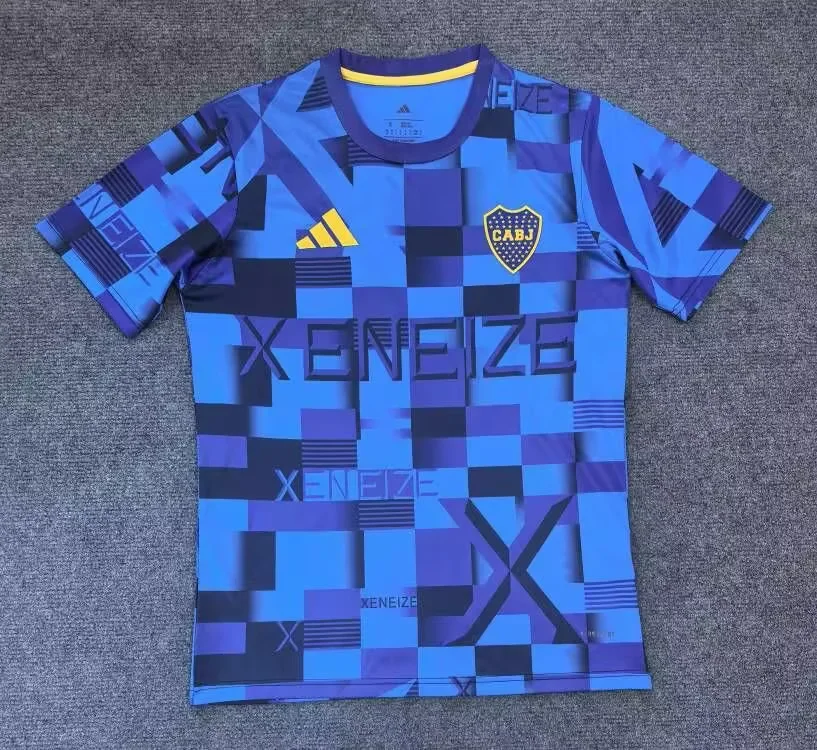 2025/2026 Boca Juniors Training Wear Football Shirt 1:1 Thai Quality