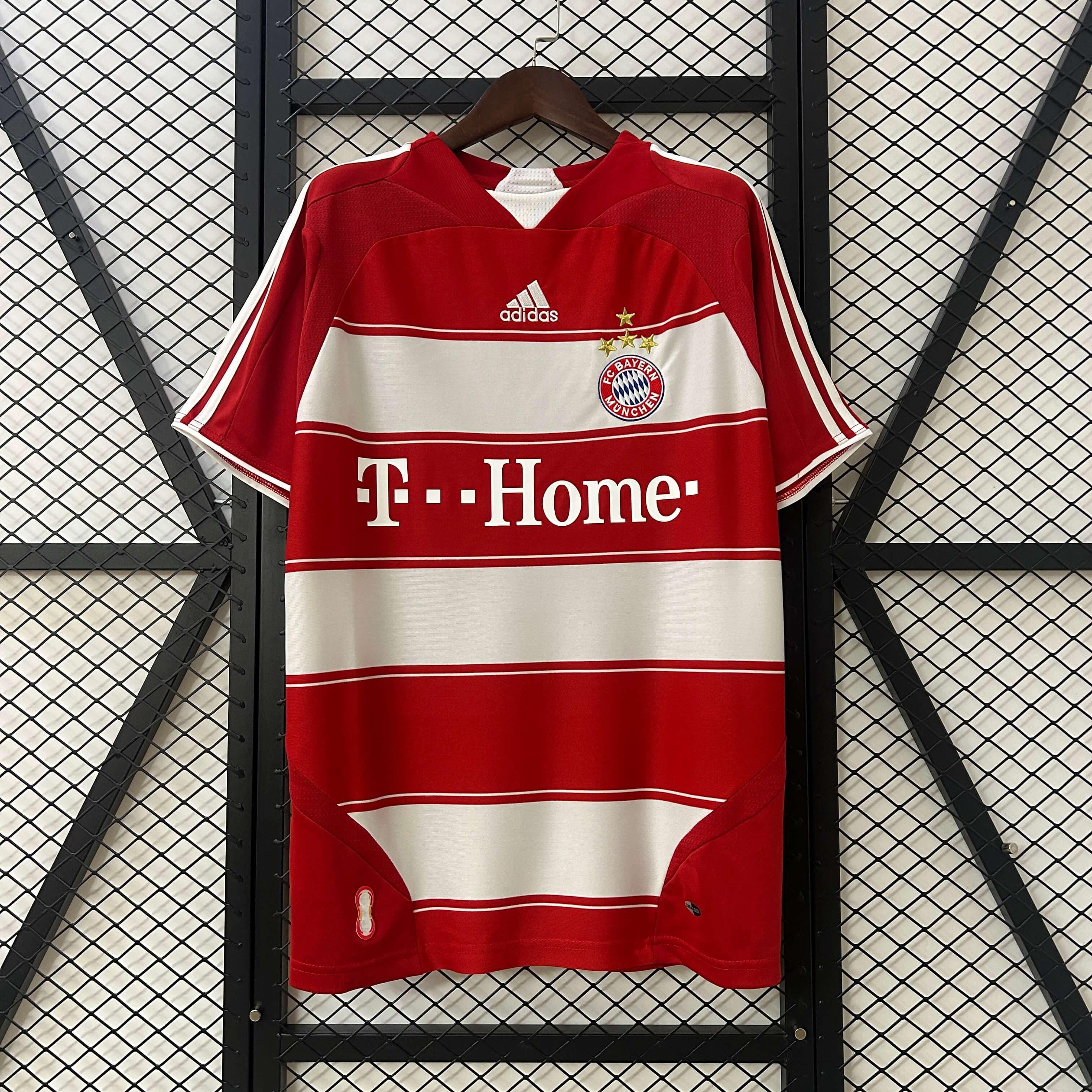 2007/2008 Retro Bayern Munchen Home Football Shirt 1:1 Thai Quality