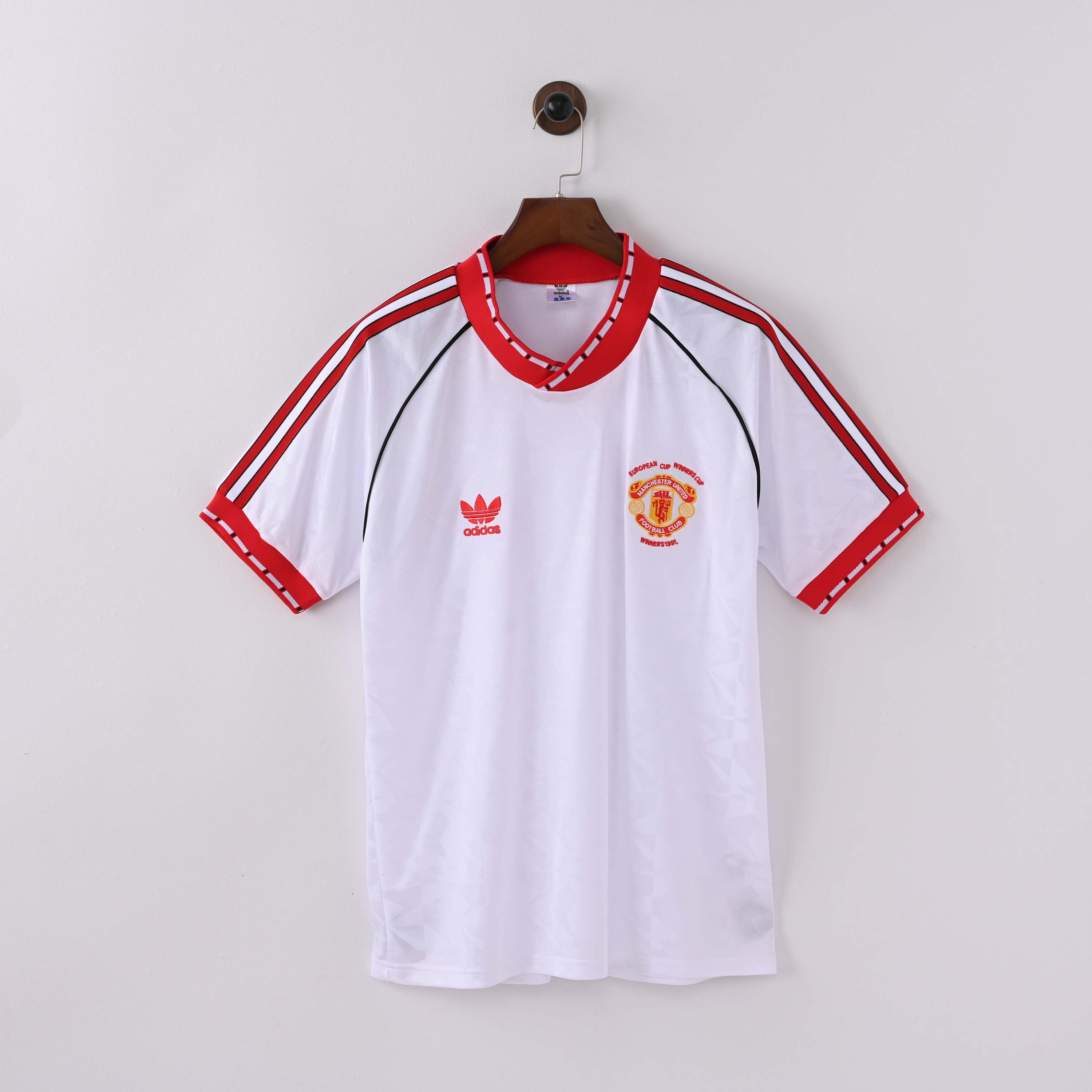 1990/1991 Retro Manchester United Away Football Shirt 1:1 Thai Quality