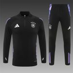 2024/2025 Germany Half-Pull Training Wear Black Football Shirt
