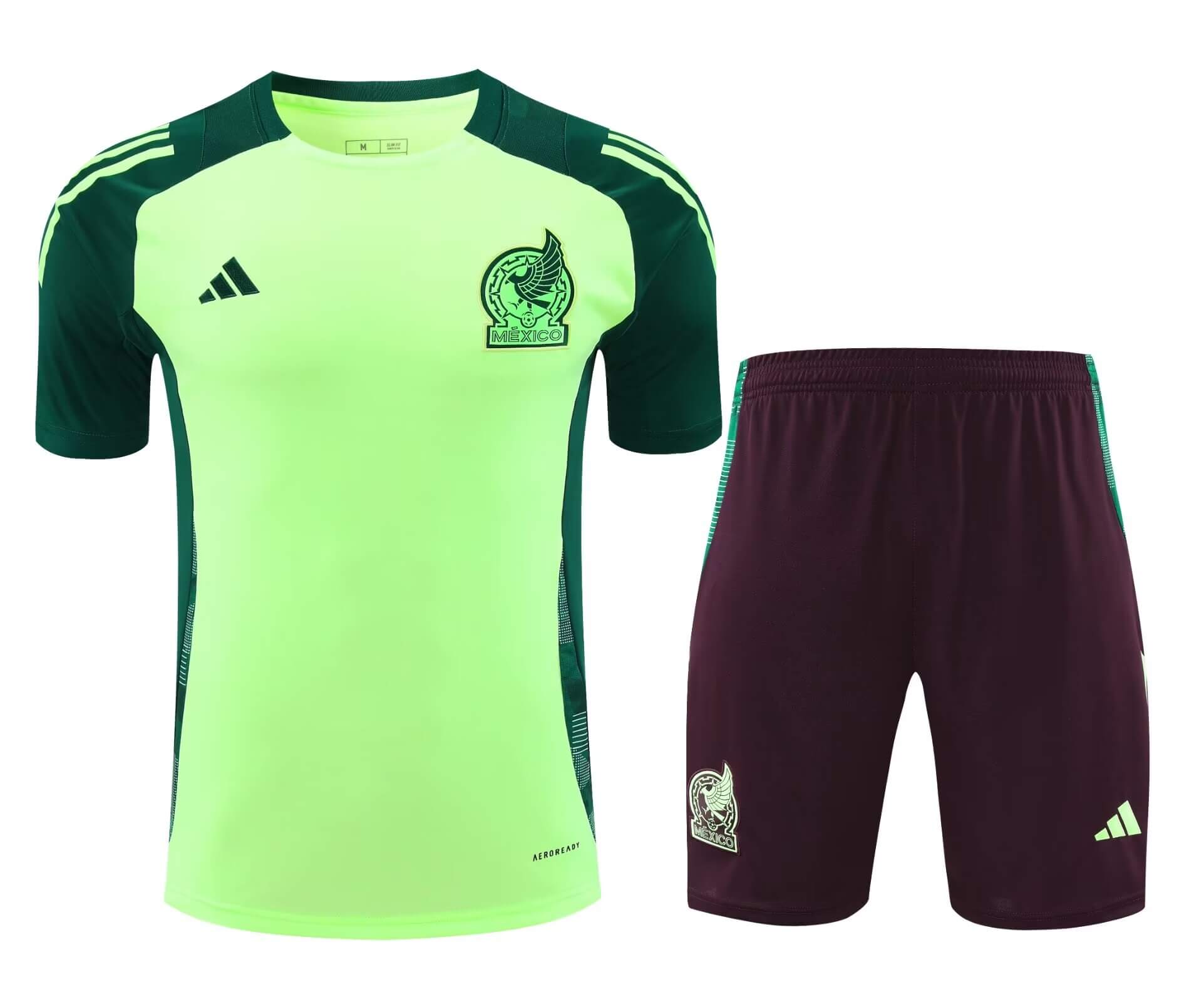 2024/2025 Mexico Training Wear Green Suit Shirt 1:1 Thai Quality