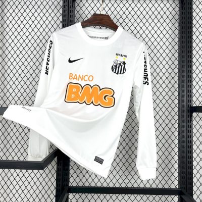 2011/2012 Retro Long Sleeve Santos Away Football Shirt 1:1 Thai Quality
