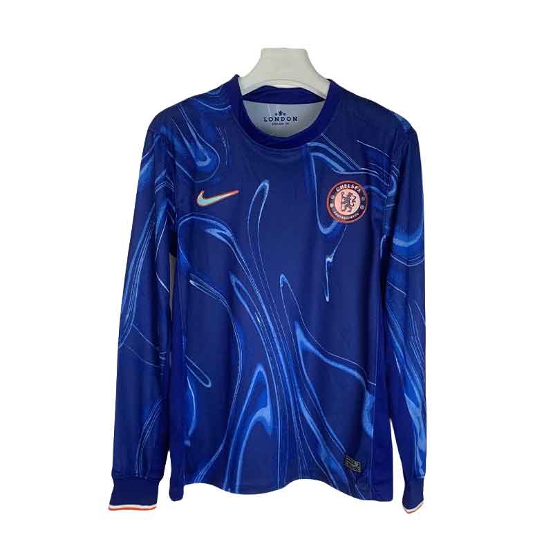 2024/2025 Long Sleeve Chelsea Home Football Shirt 1:1 Thai Quality