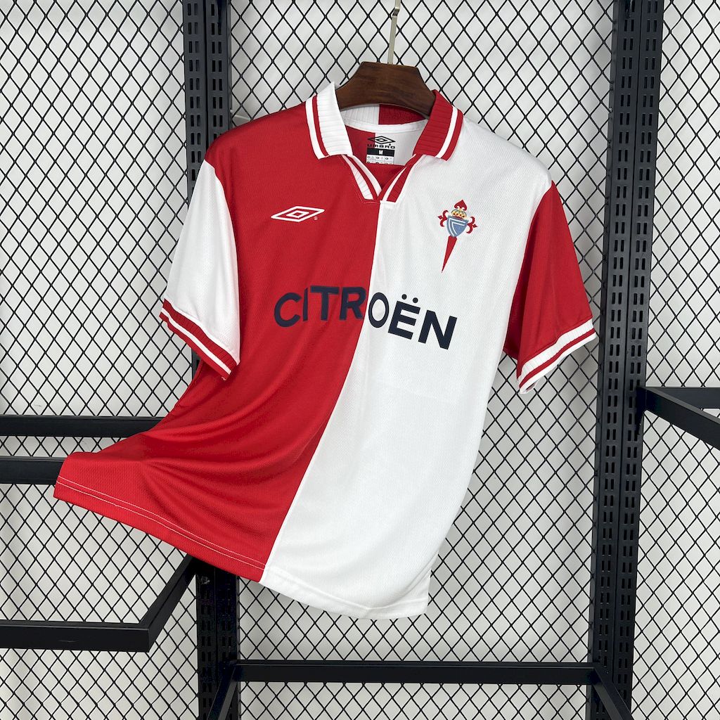 2001/2002 Retro Celta Vigo Away Football Shirt 1:1 Thai Quality
