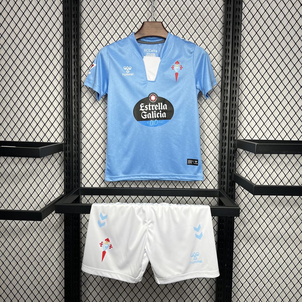2024/2025 Celta Vigo Home Football Shirt Kids Size 1:1 Thai Quality