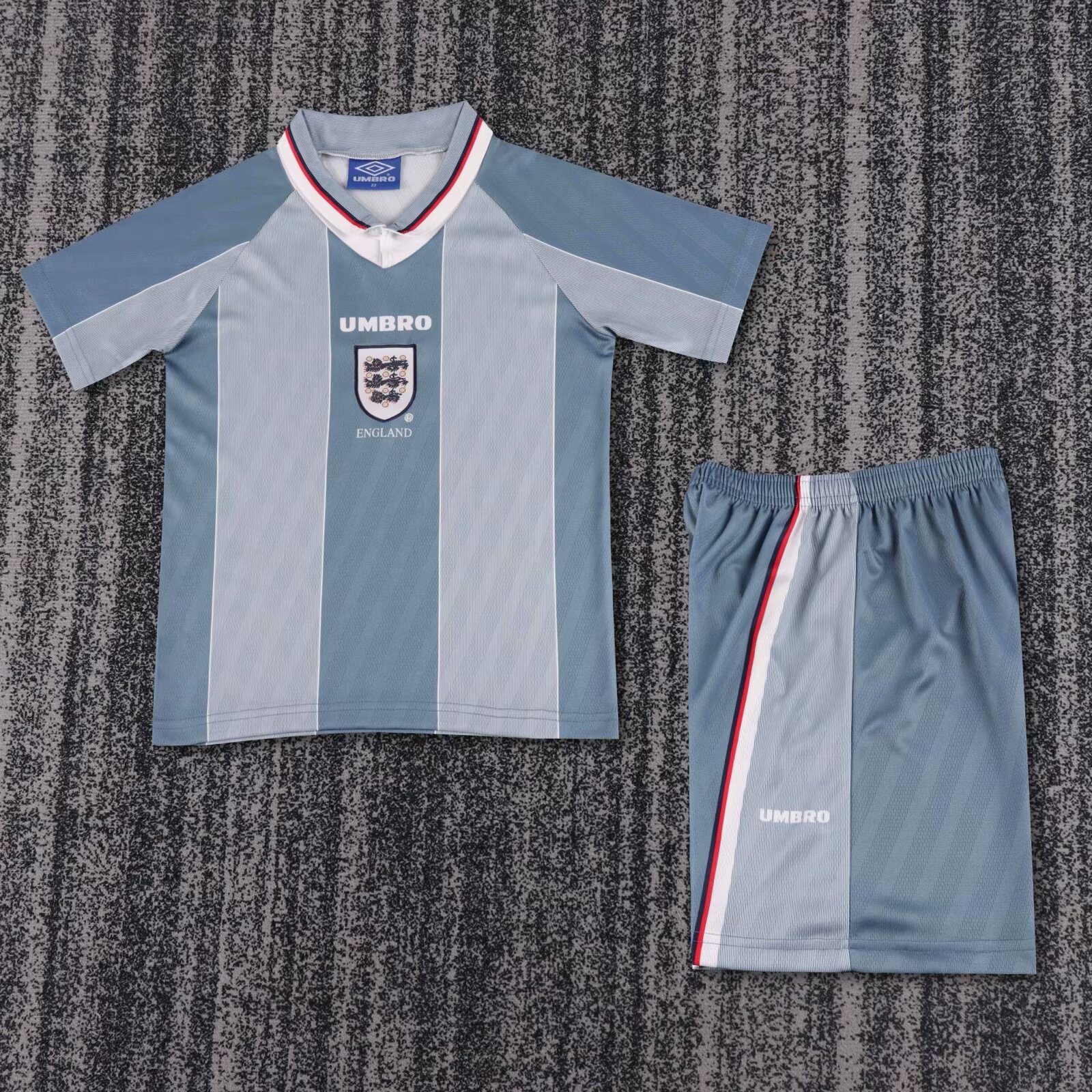 1996 Retro England Away Football Shirt Kids Size 1:1 Thai Quality