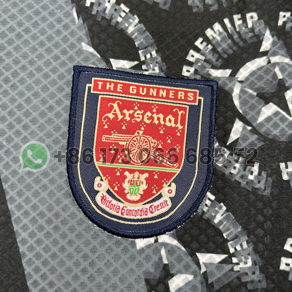 1994/1995 Long Sleeve Retro Arsenal Goalkeeper Football Shirt 1:1 Thai Quality - Image 3