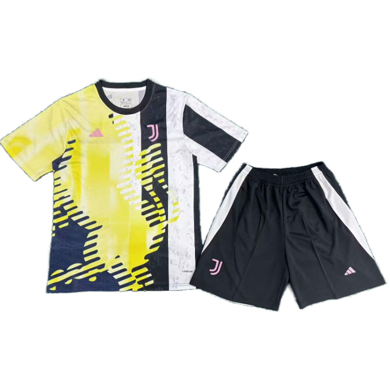 2024/2025 Juventus Training Wear Football Shirt Kids Size 1:1 Thai Quality