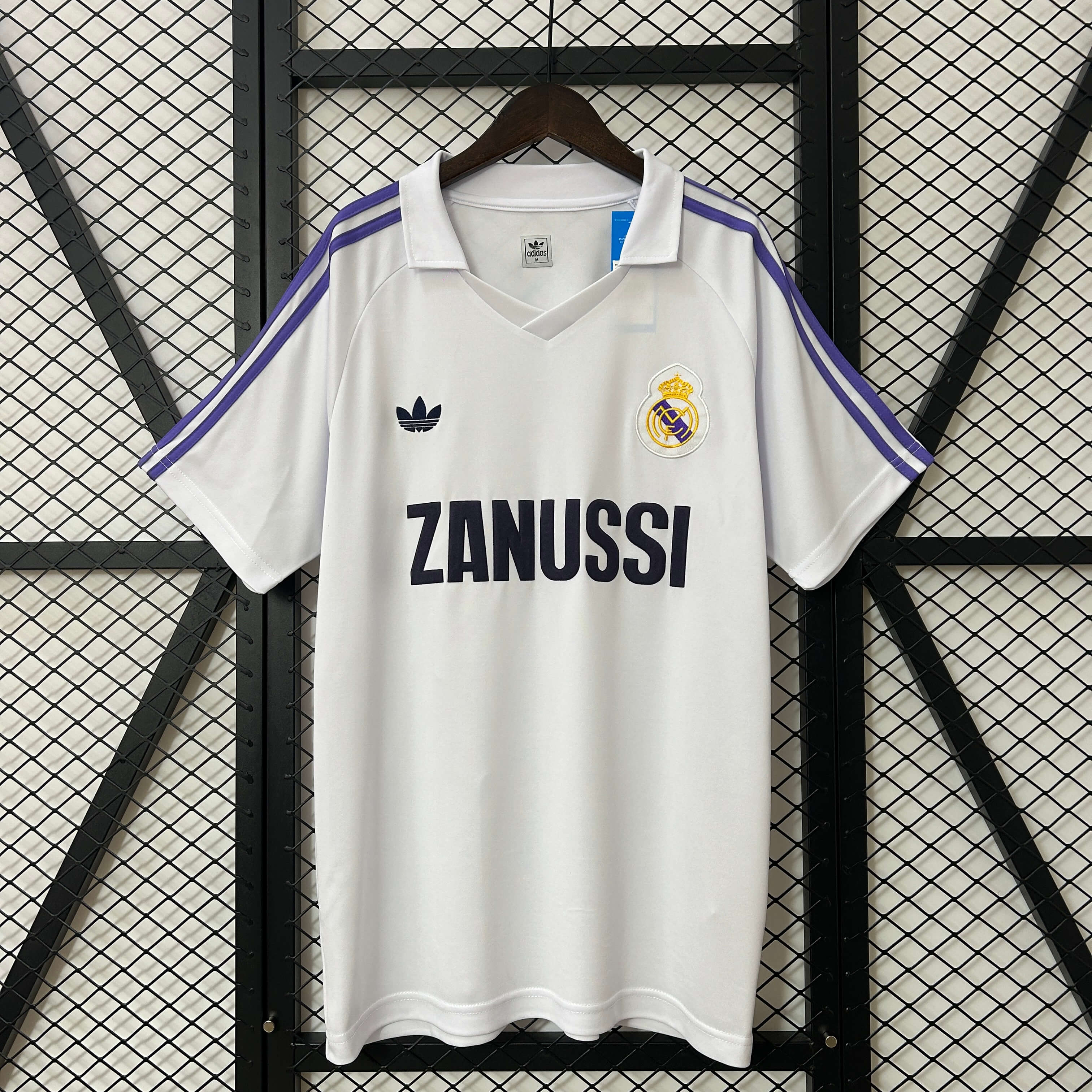 1984/1985 Retro Real Madrid Home Football Shirt 1:1 Thai Quality