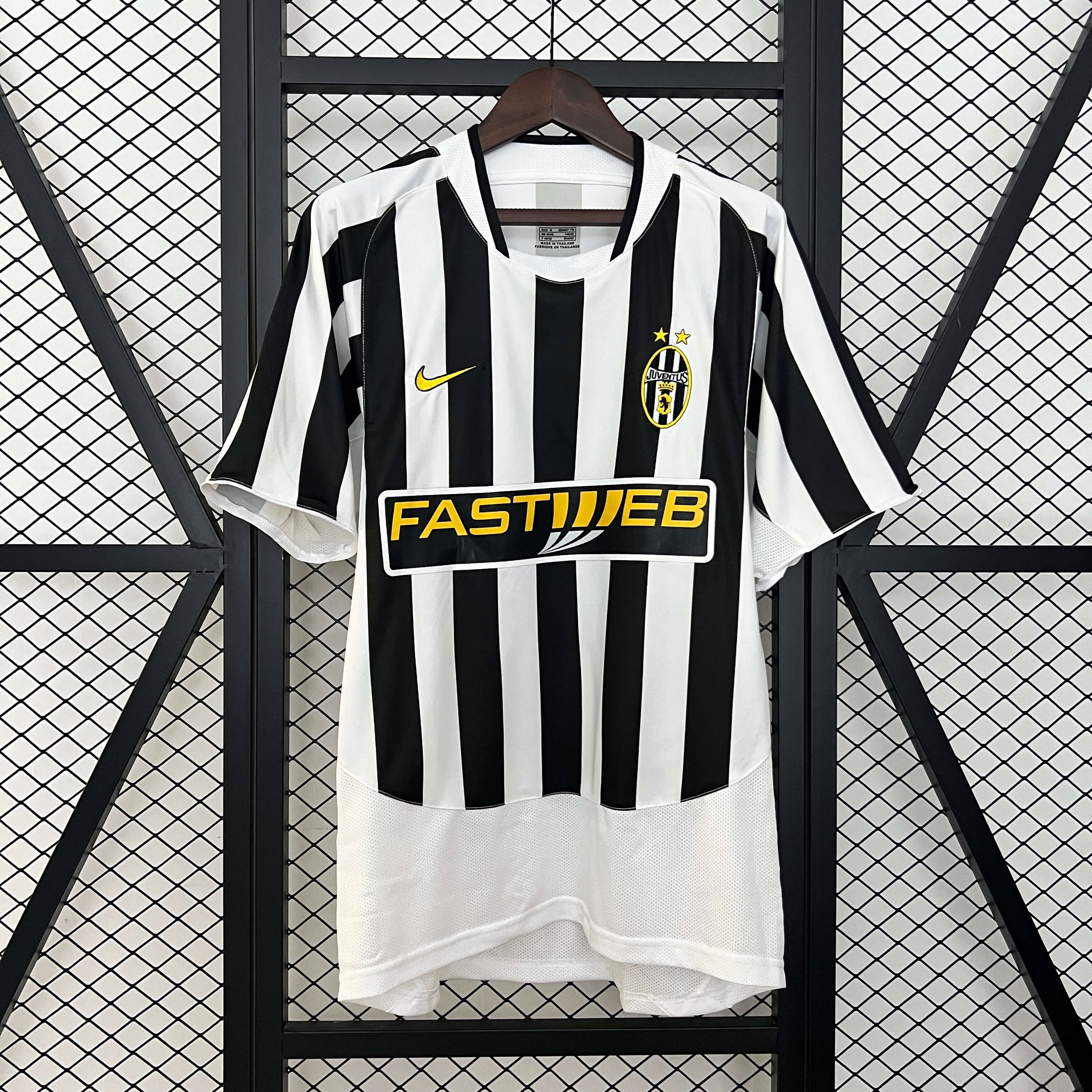 2003/2004 Retro Juventus Home Football Shirt 1:1 Thai Quality