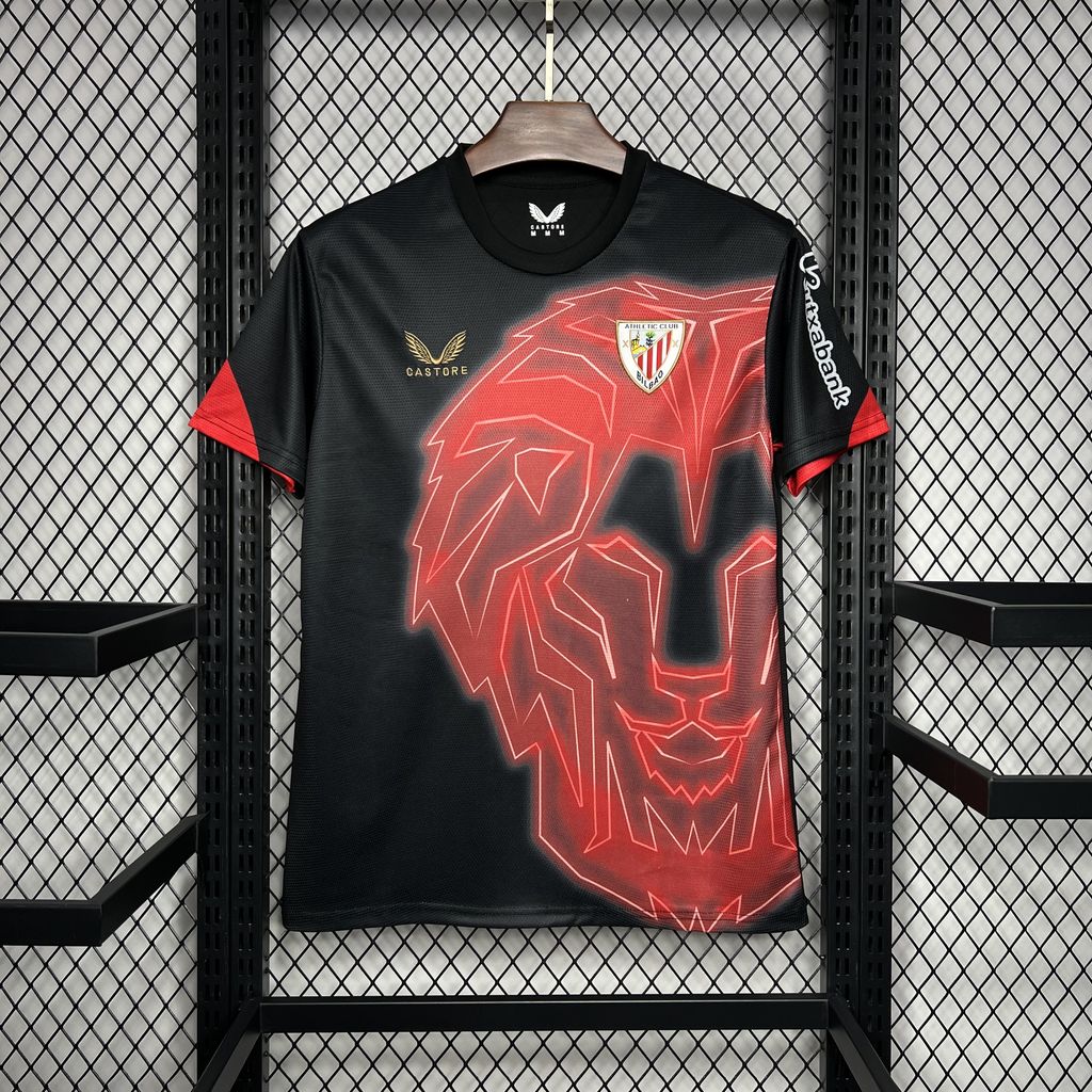 2024/2025 Athletic Bilbao Pre-Match Training Wear Football Shirt 1:1 Thai Quality