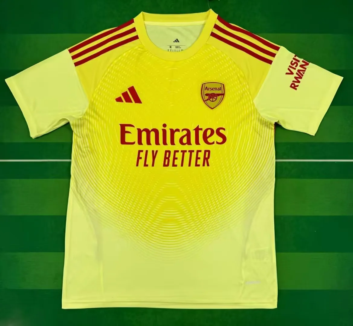2025/2026 Arsenal Goalkeeper Football Shirt 1:1 Thai Quality