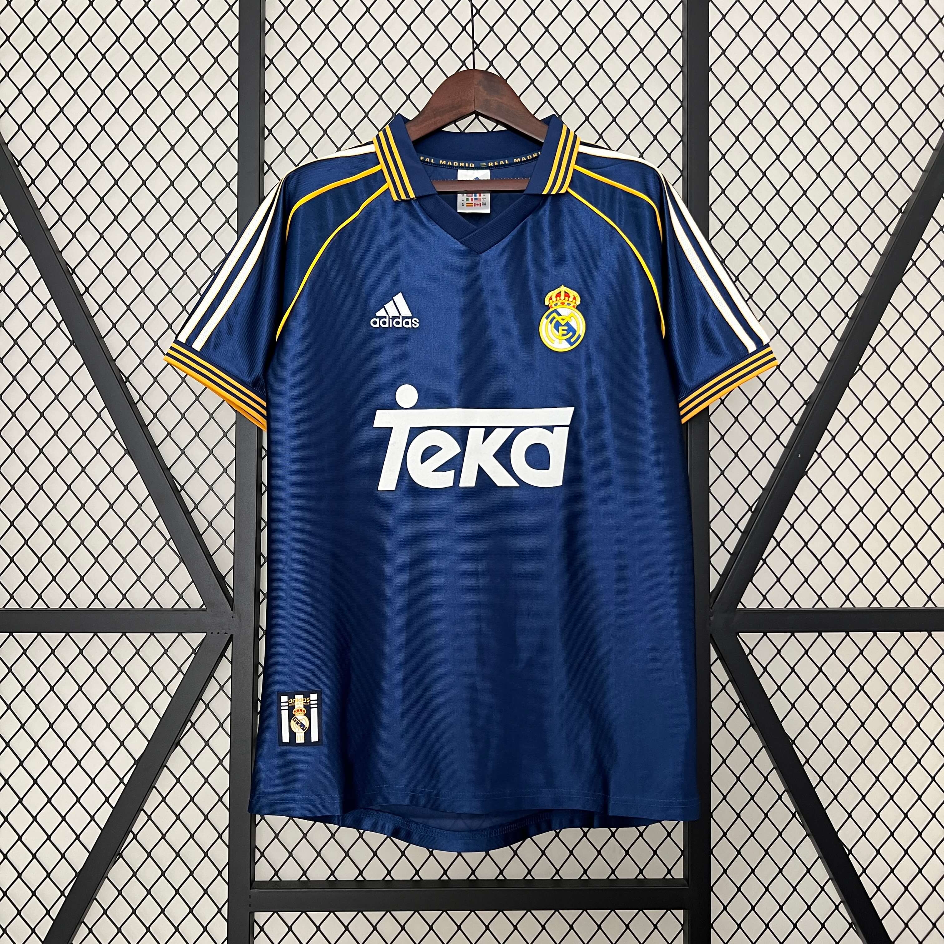 1998/1999 Retro Real Madrid Third Away Football Shirt 1:1 Thai Quality