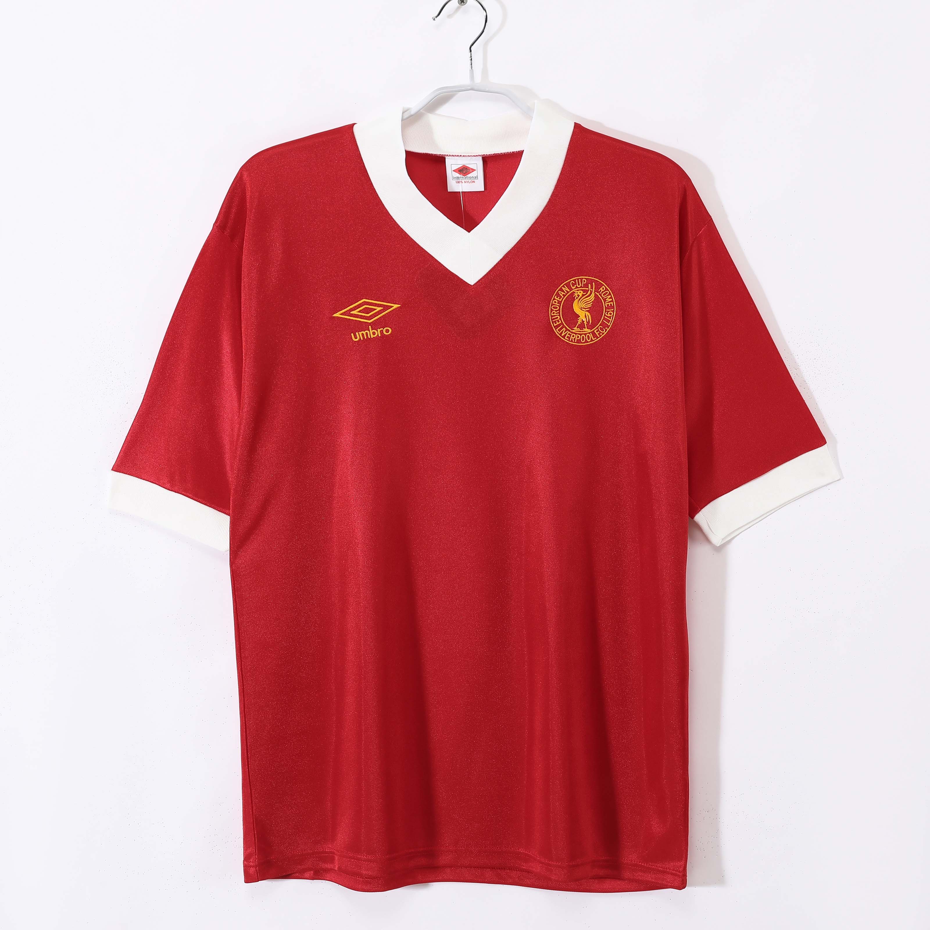 1976/1977 Retro Liverpool Home Football Shirt 1:1 Thai Quality