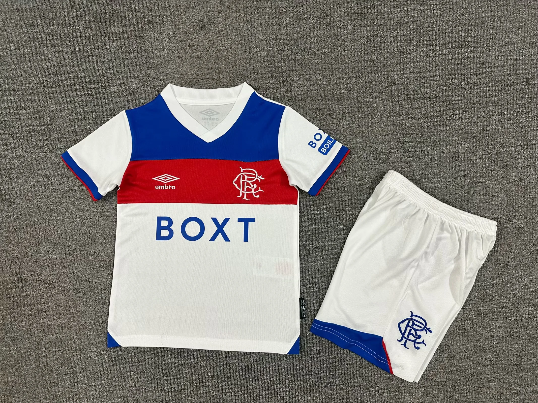 2025/2026 Rangers Away Football Shirt Kids Size 1:1 Thai Quality