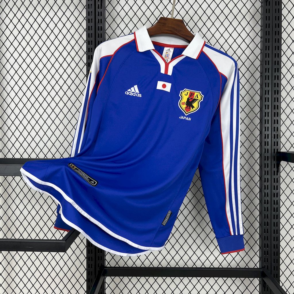 2000 Retro Long Sleeve Japan Home Football Shirt 1:1 Thai Qualit