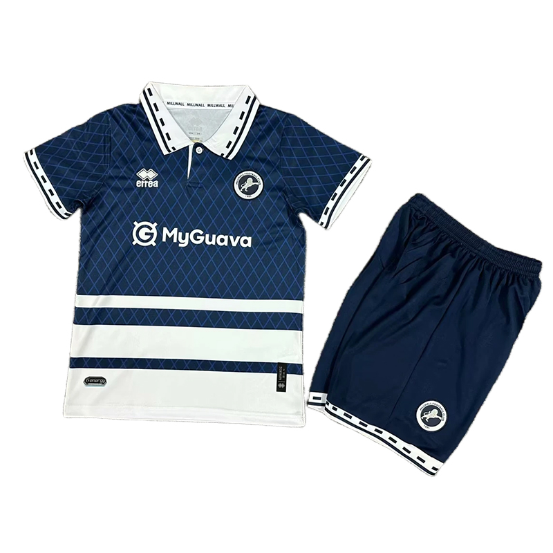 2024/2025 Millwall Home Football Shirt Kids Size 1:1 Thai Quality