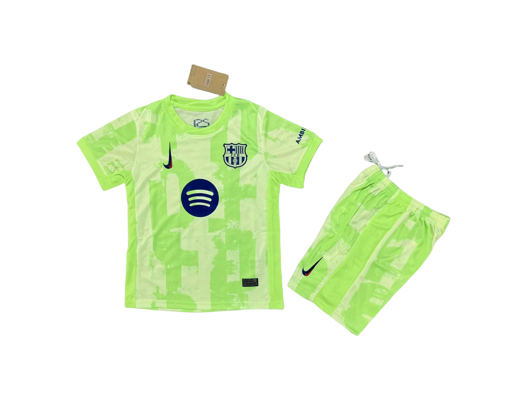 2024/2025 Barcelona Third Away Football Shirt Kids Size 1:1 Thai Quality