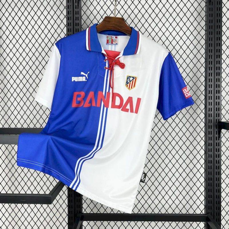 5c281e565e15654c2a51494a6c9a1c5f 1996/1997 Retro Atletico Madrid Third Away Football Shirt 1:1 Thai Quality